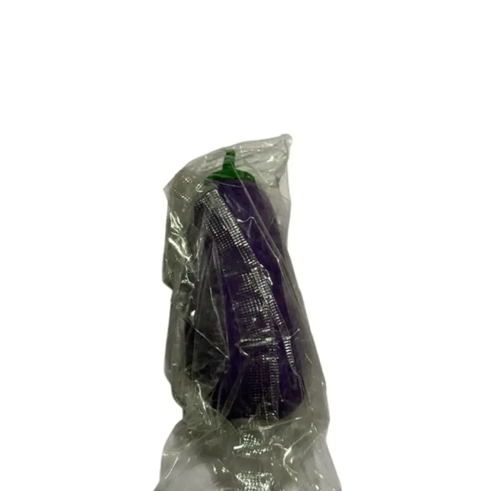 2 Pack Eggplant Squishy Slow Rising Stress Toy Purple Vegetable Fidget New